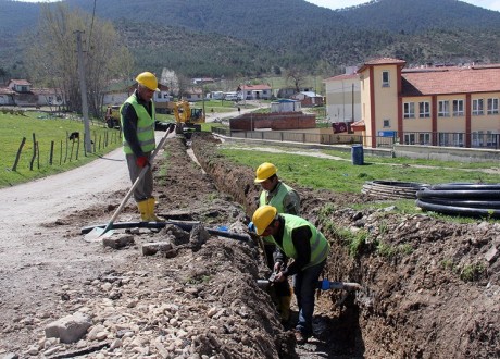 Taraklı’ya 8 km’lik içmesuyu hattı