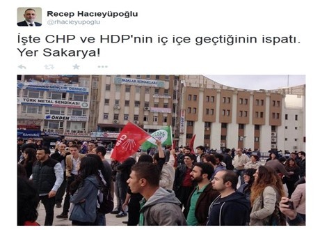 CHP'yi bu fotoğraflarla eleştirdi
