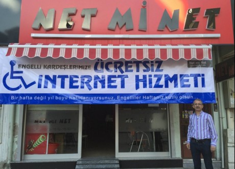 Engellilere ücretsiz internet