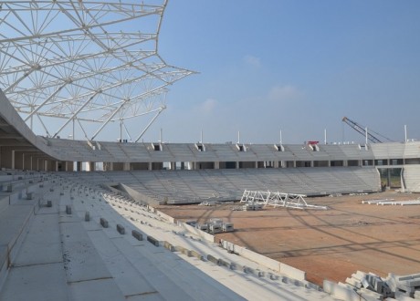Yeni Stadyum İnşaatı Devam Ediyor