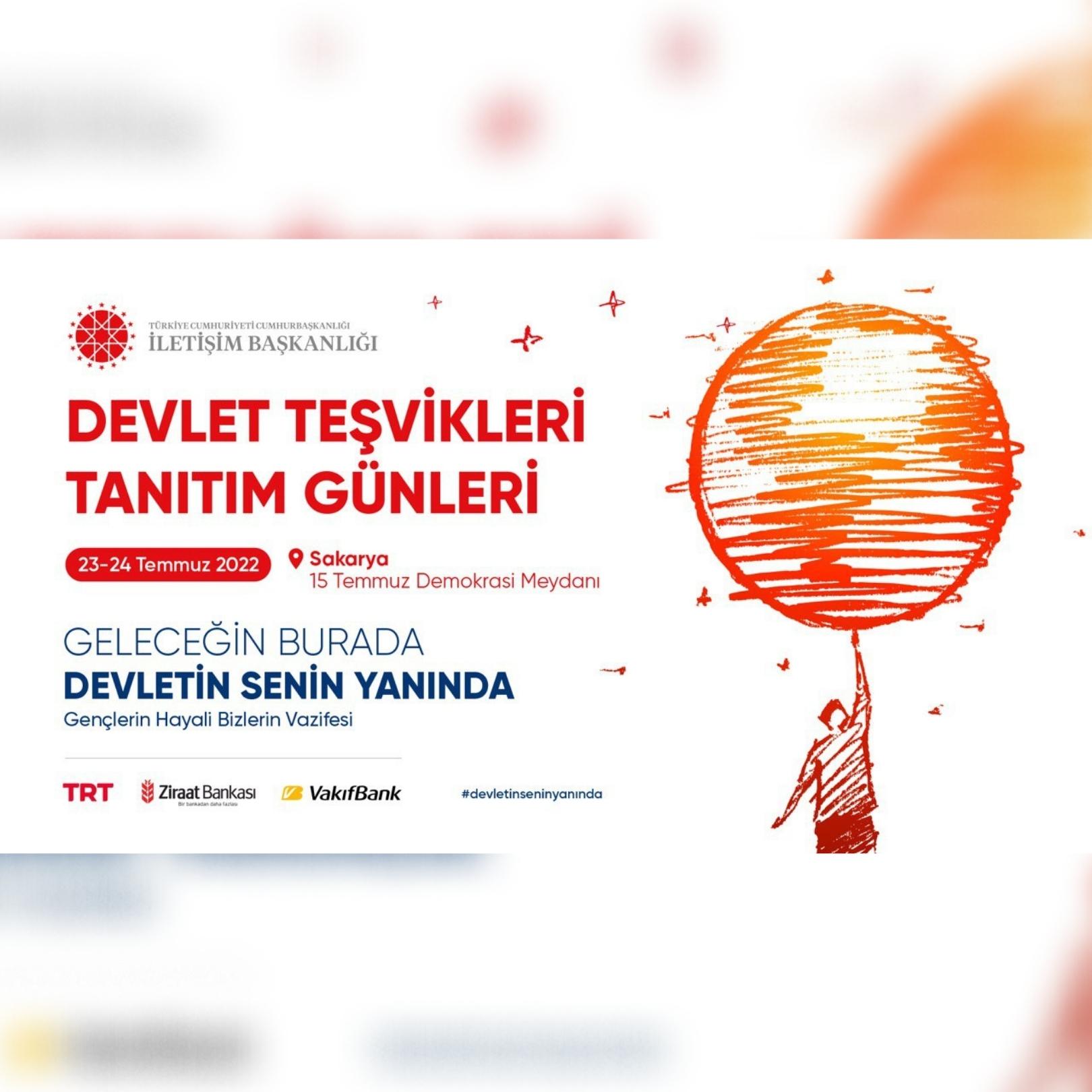 Devlet Teşvikleri Tanıtım Günleri Sakarya’da başlıyor