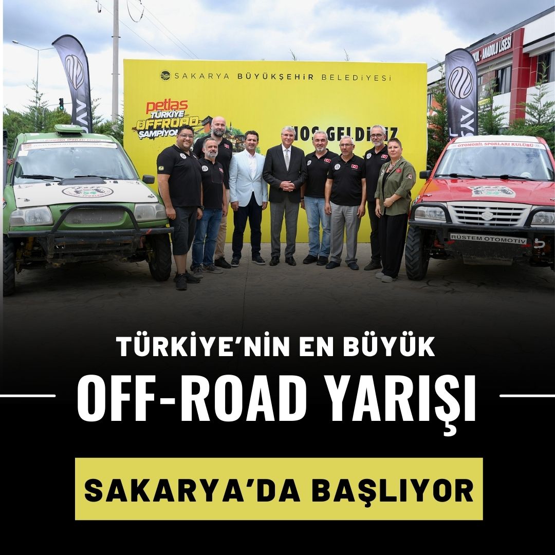 Türkiye’nin en büyük off-road yarışı Sakarya’da başlıyor: “Bu heyecan nefes kesecek”