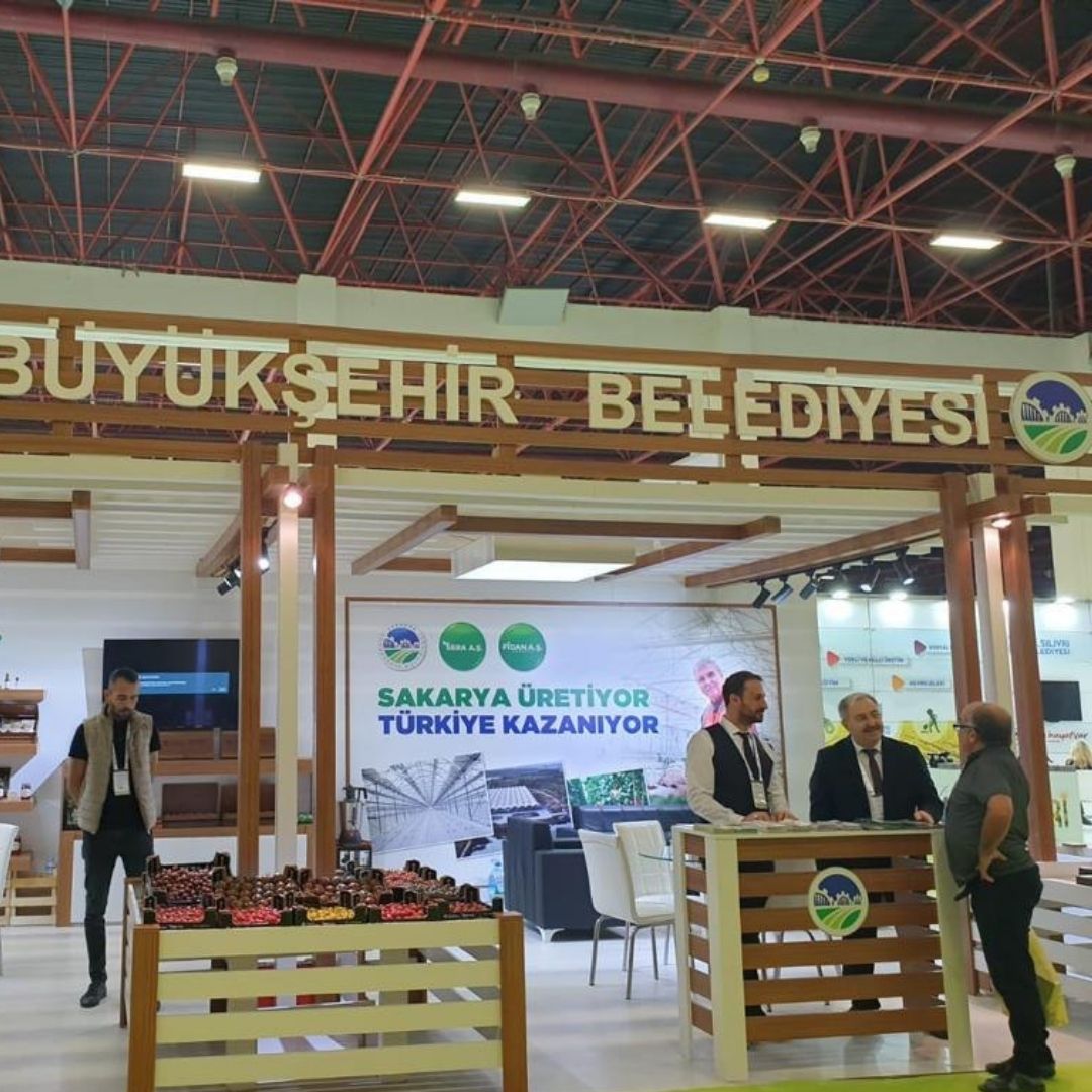 Büyükşehir’in ürünleri Antalya’daki uluslararası fuarda