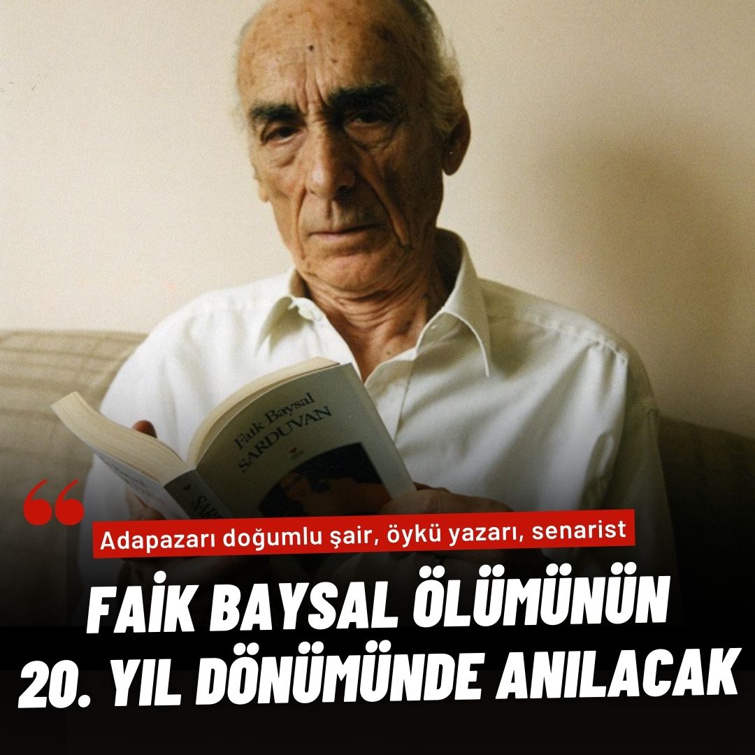 Faik Baysal Ölümünün 20. Yıl Dönümünde Anılacak