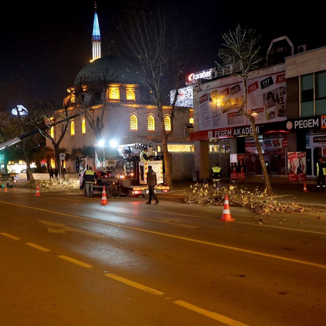 15 Temmuz Caddesi kışa hazır