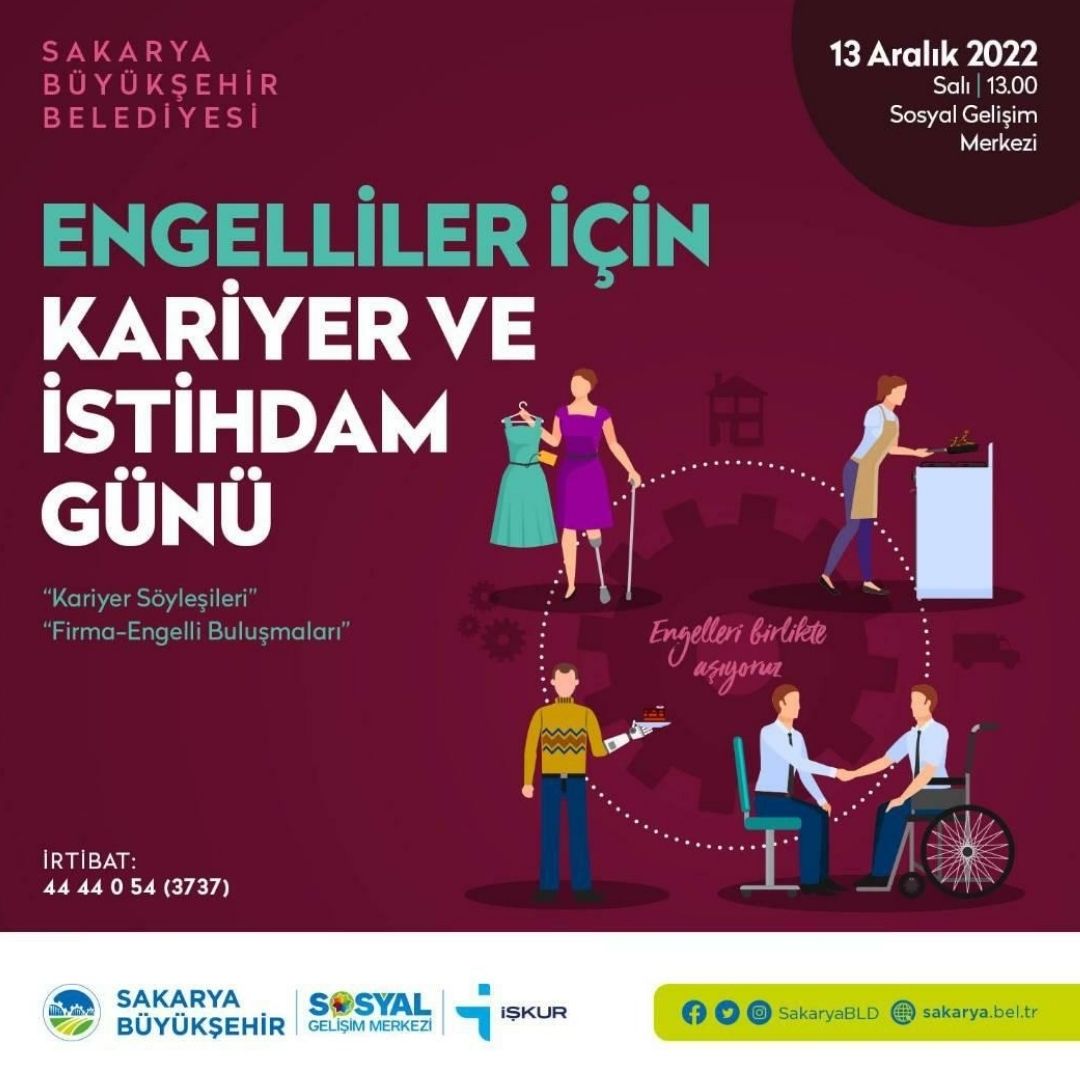 Engelli bireyler için kariyer ve istihdam günü SGM’de