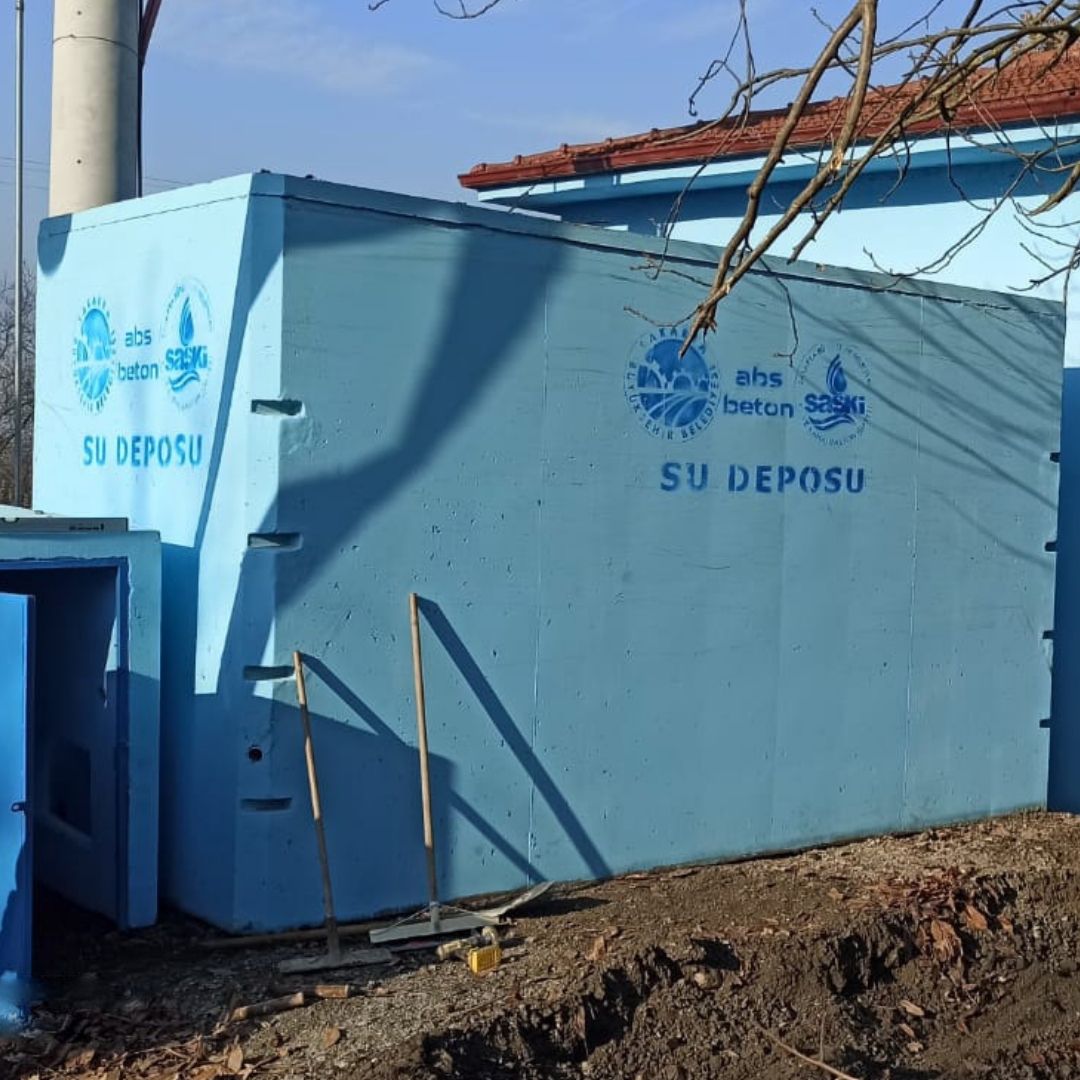 Geyve’de 3 mahalleye kesintisiz içme suyu için depolar inşa edildi