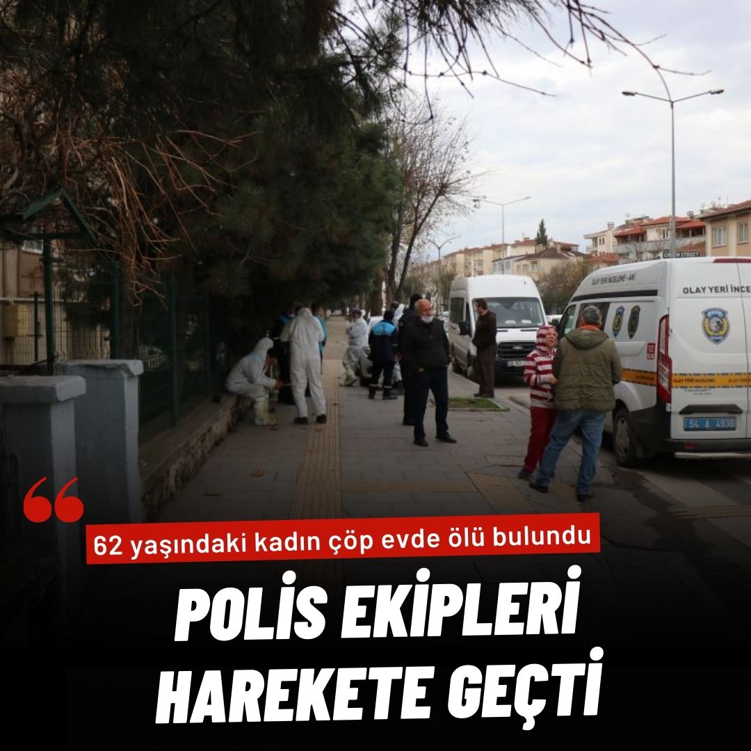 Çöp evde ölü bulundu: Polis ekipleri harekete geçti