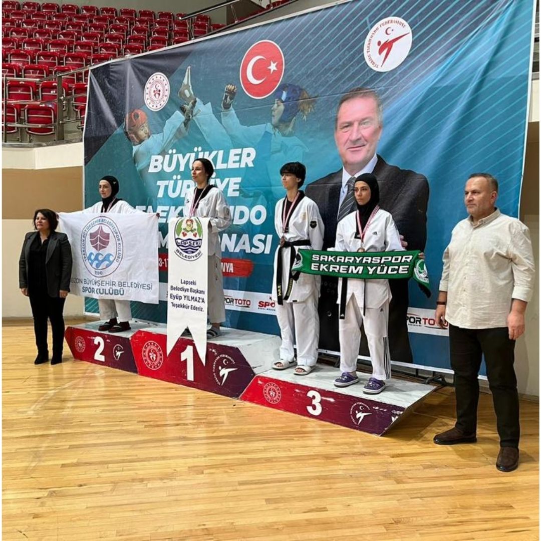 Büyükşehirli sporcu Taekwondo’do Türkiye üçüncüsü oldu