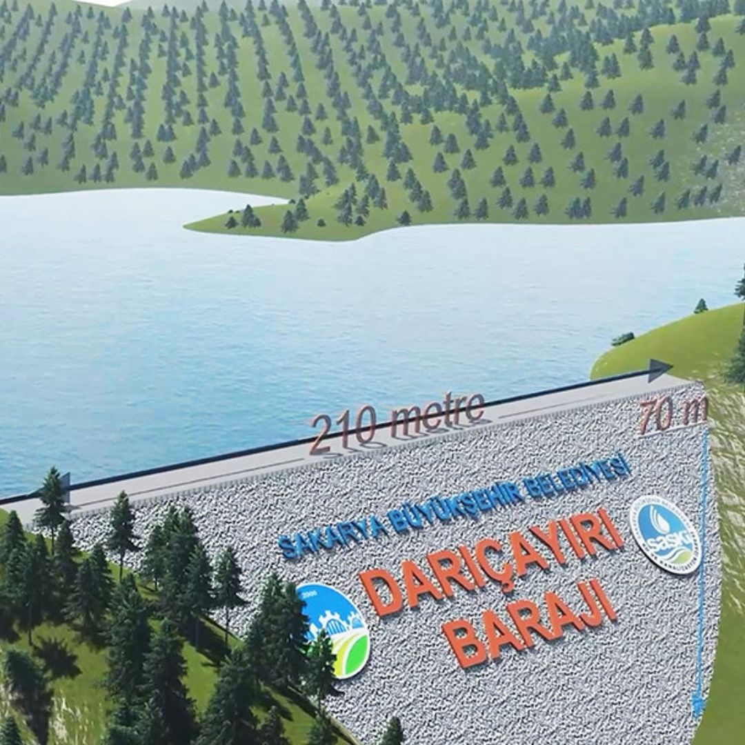 Sakarya’nın tarihi projesi Darıçayırı Barajı’nda çalışmalar hız kazandı