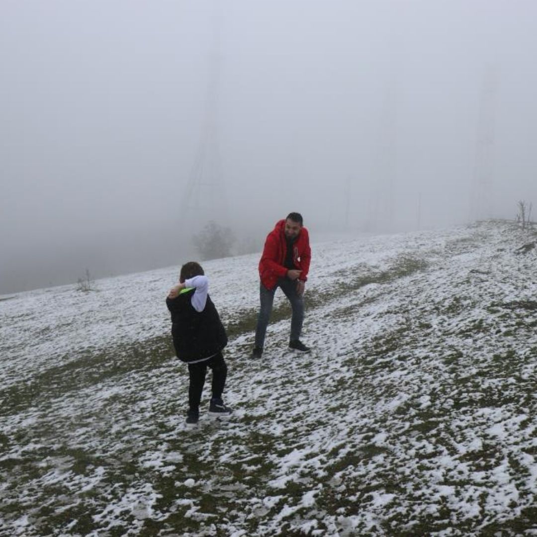 Sakarya'da kar yağışı