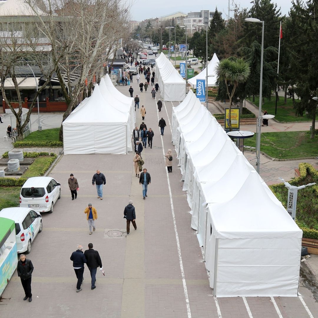 İftar sonrası buluşma adresi yine aynı nokta olacak: Fuarda tüm hazırlıklar tamam