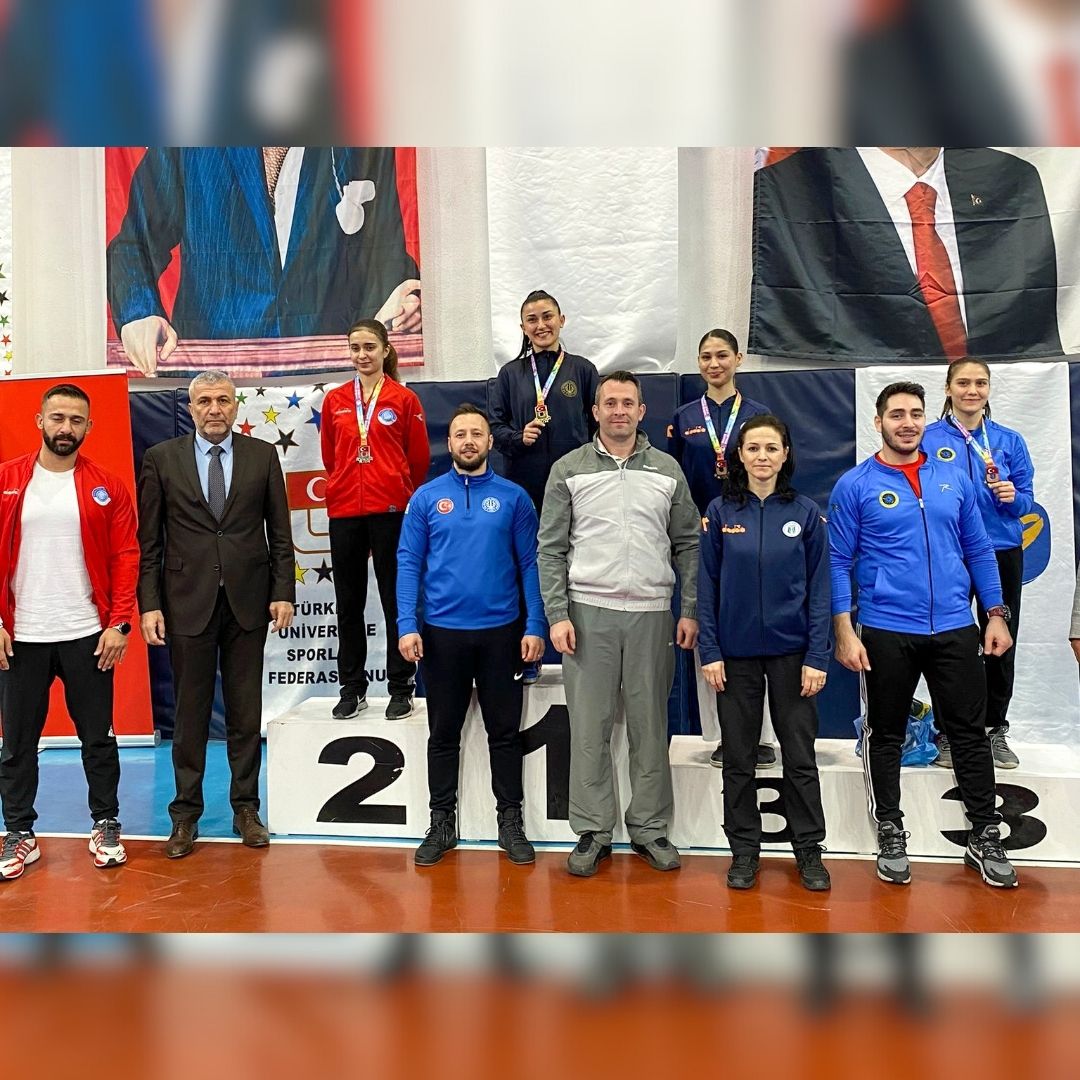 SUBÜ’lü karatecilerden 5 bronz madalya