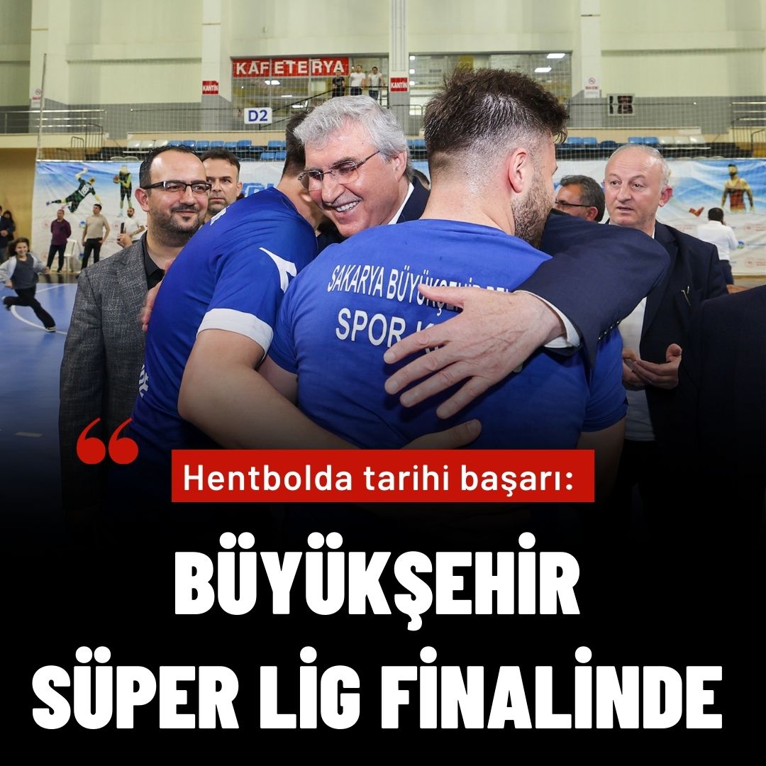 Hentbolda tarihi başarı: Büyükşehir Süper Lig finalinde