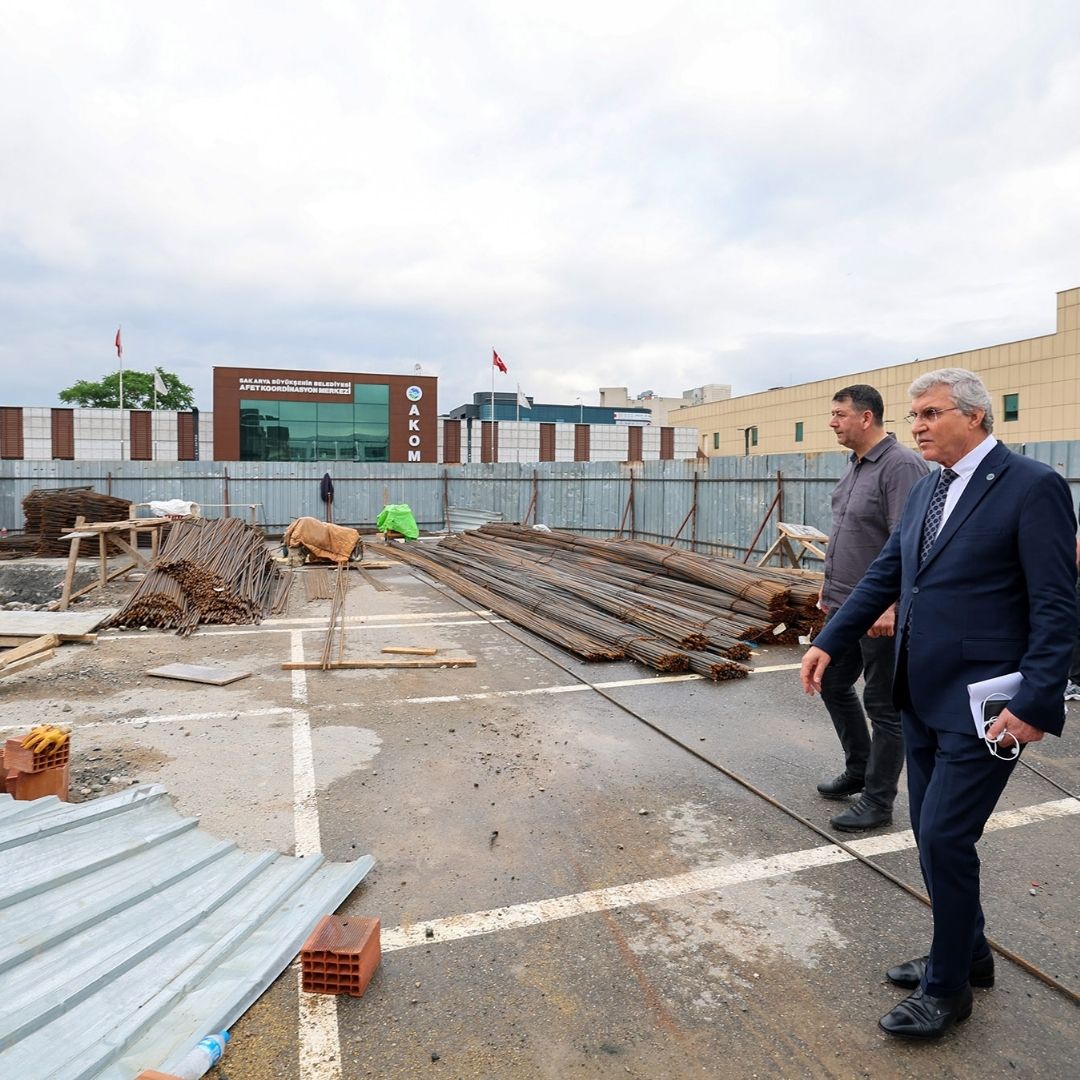 Büyükşehir’in yeni Tıp Merkezi’nin inşası hızla devam ediyor