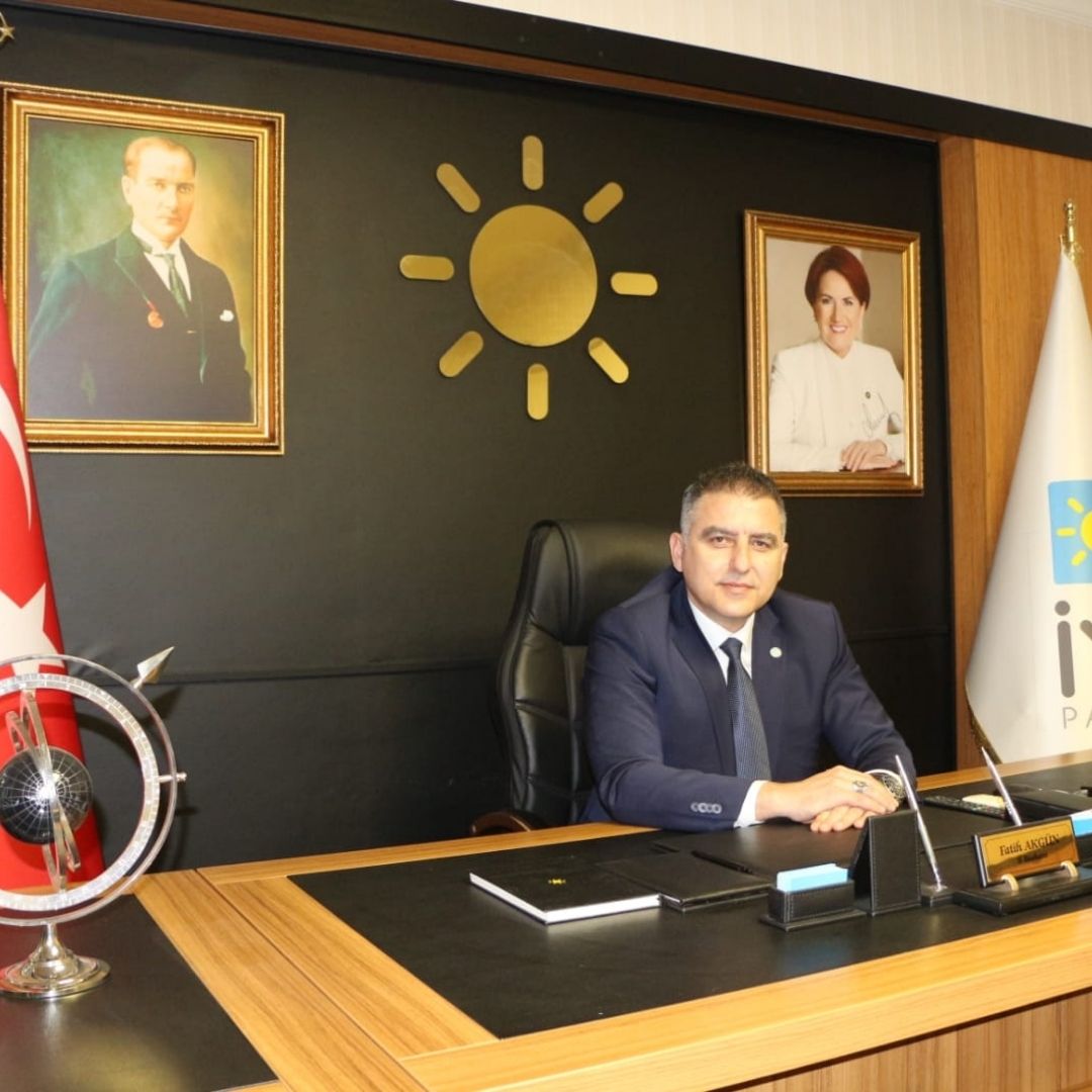 İYİ Parti Sakarya İl Başkanı Fatih Akgün görevinden istifa etti