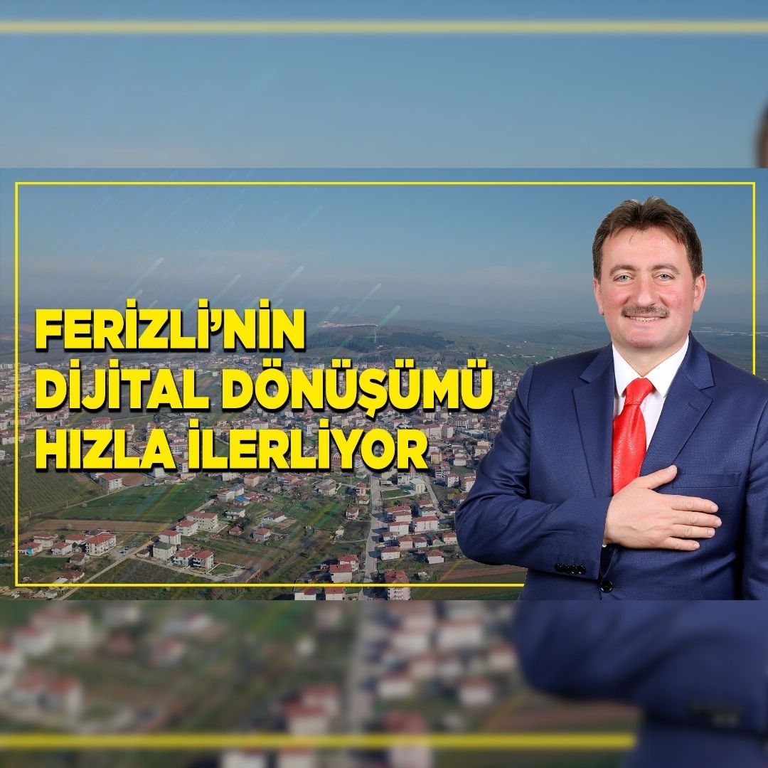 Ferizli'de Fiber İnternet Altyapı Çalışmaları Hızla İlerliyor