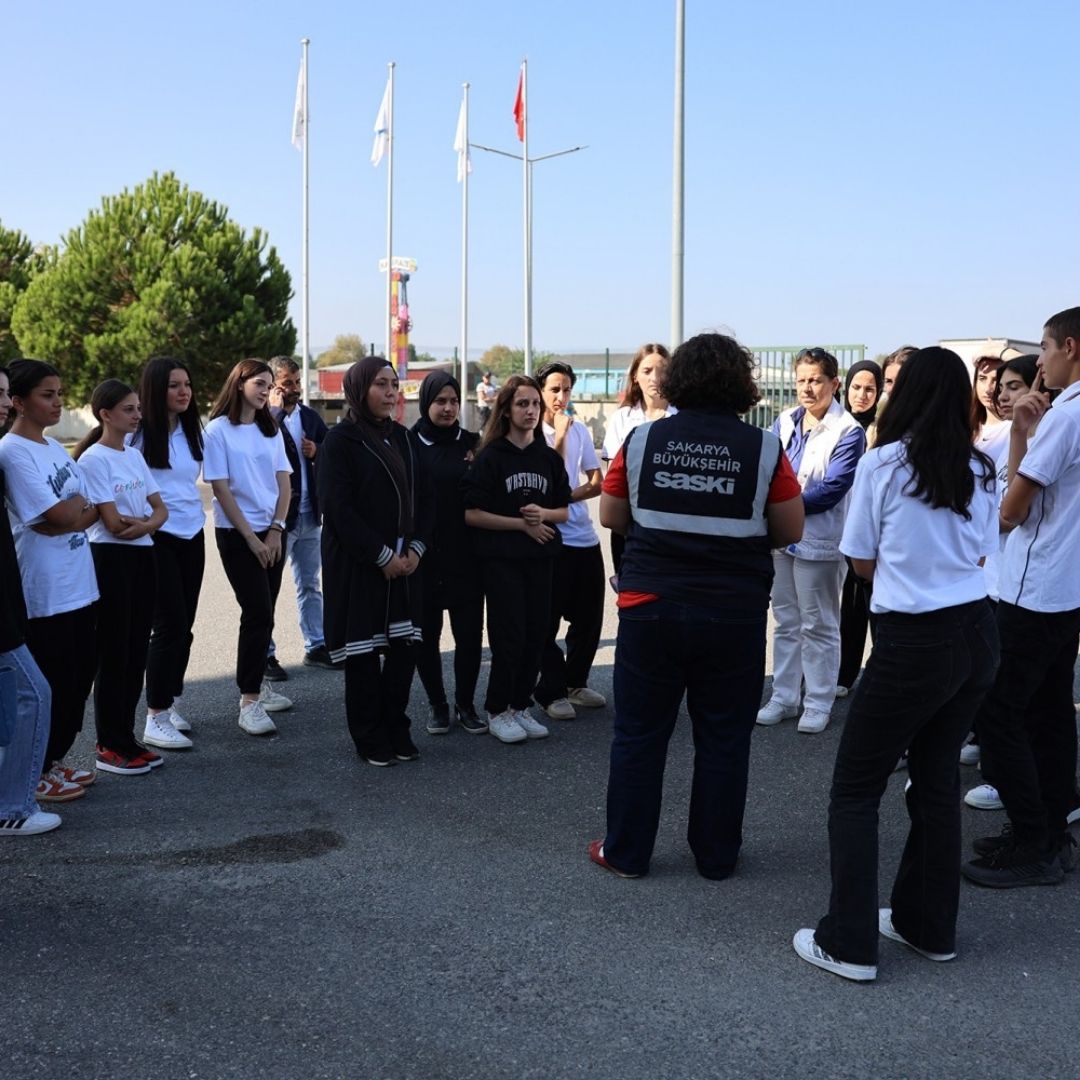 Tesis ziyaretleri ile su ve çevre konusunda bilinçli nesiller yetişmeye devam ediyor