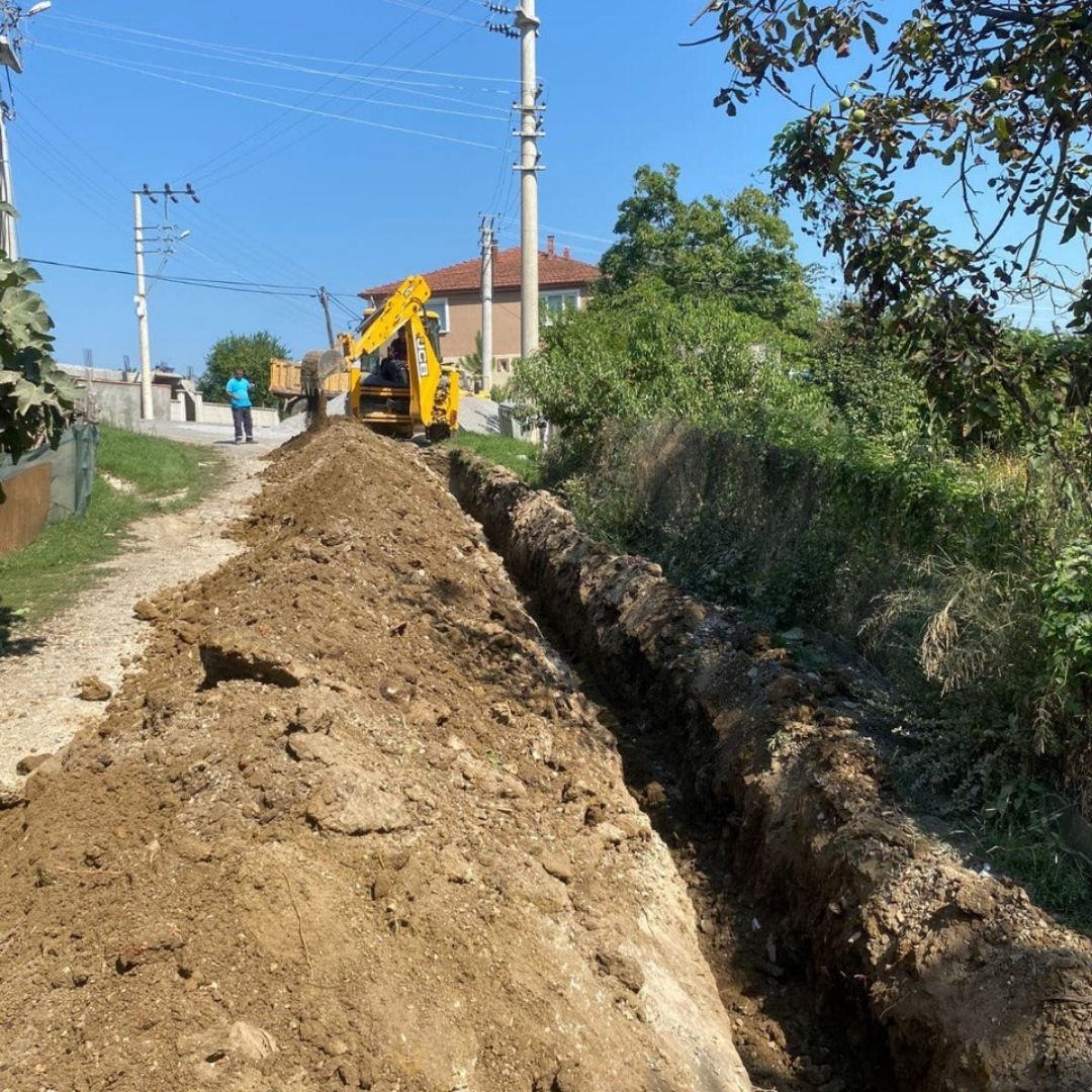 Büyükşehir’den Ferizli İstiklal Mahallesi’ne yeni atık su hattı