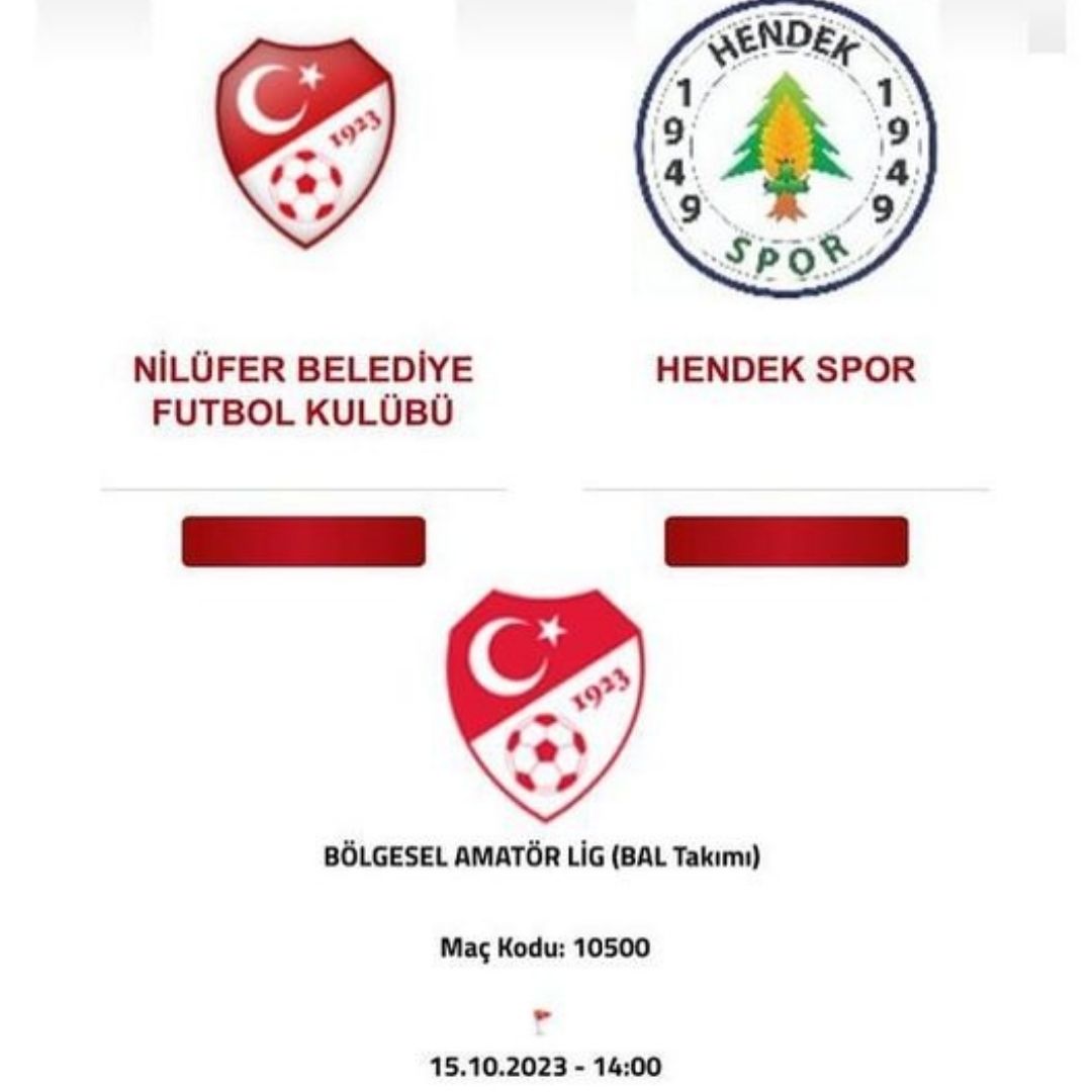 Hendekspor Nilüfer Belediye Futbol Kulübü Maç Saat Belli Oldu