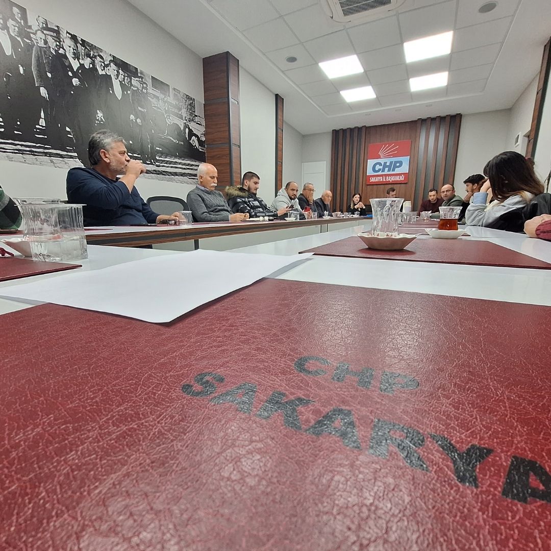 CHP Sakarya’da görev dağılımı yapıldı