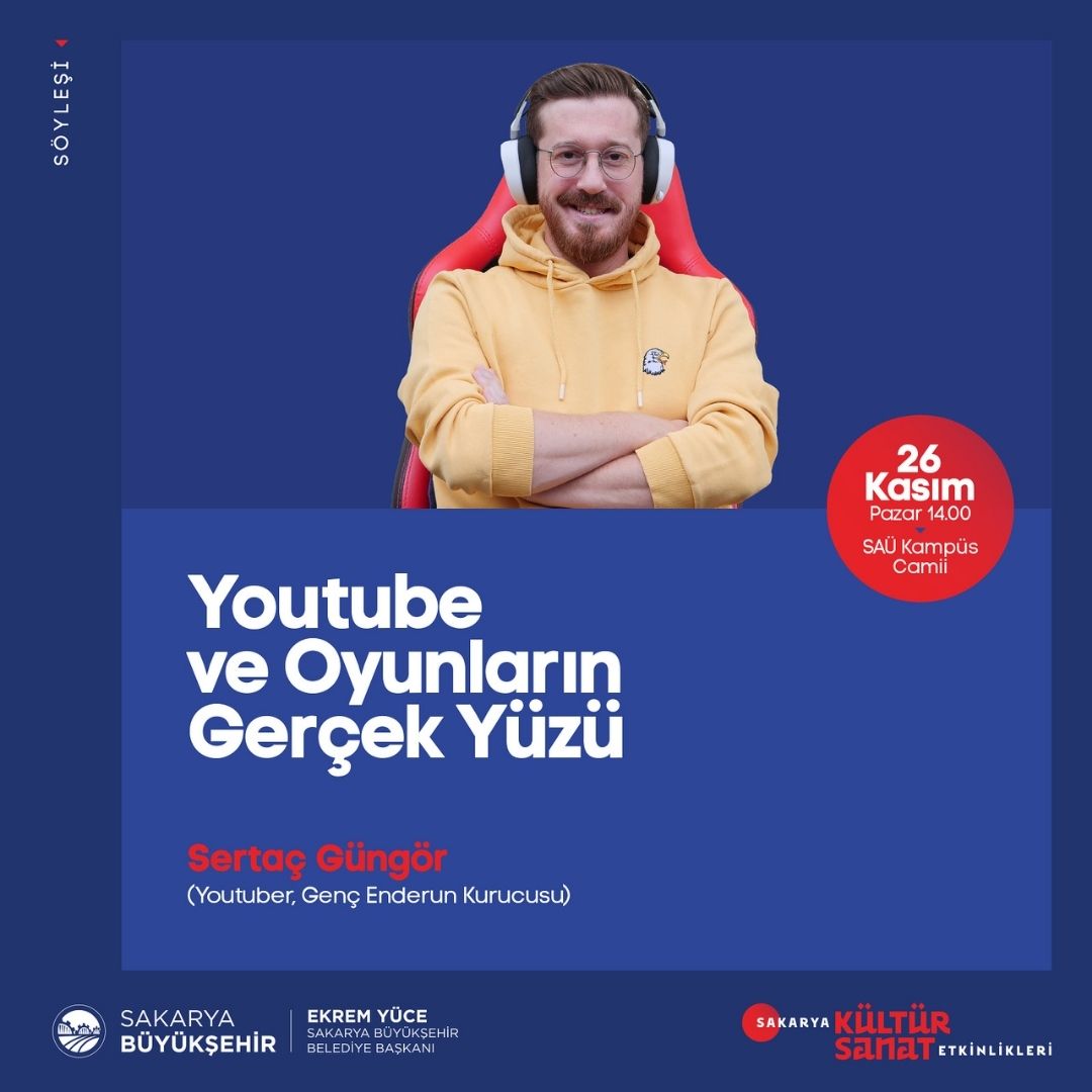 Youtube ve Oyunların Gerçek Yüzü söyleşisi Kampüs’te