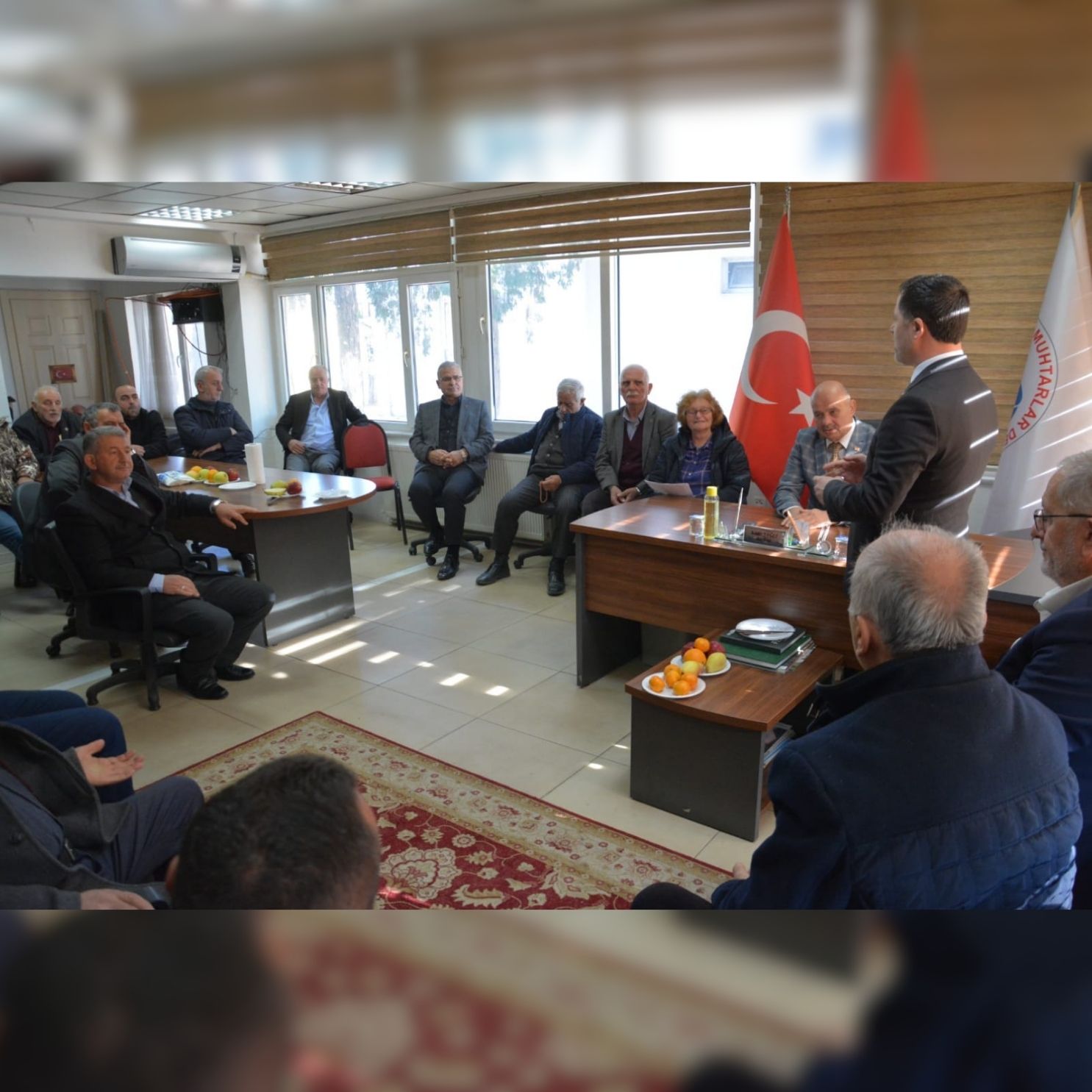 Hendek Ak Parti Belediye Başkan Aday Adayı Sofu’dan Muhtarlar Derneği Ve Esnaf Odasına Ziyaret