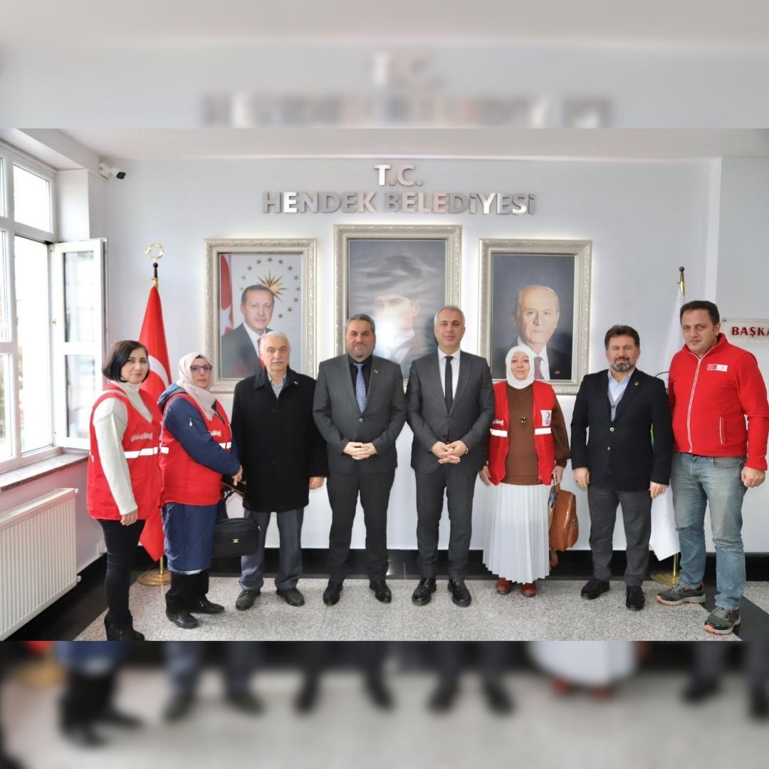 Türk Kızılay Hendek Şubesi'nden Başkan Babaoğlu'na Ziyaret