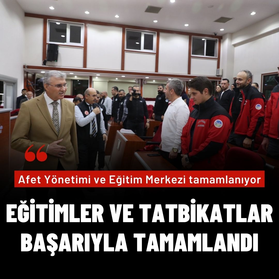 “Afetlere hazırlığın en önemli başlıklarından biri de eğitimdir”