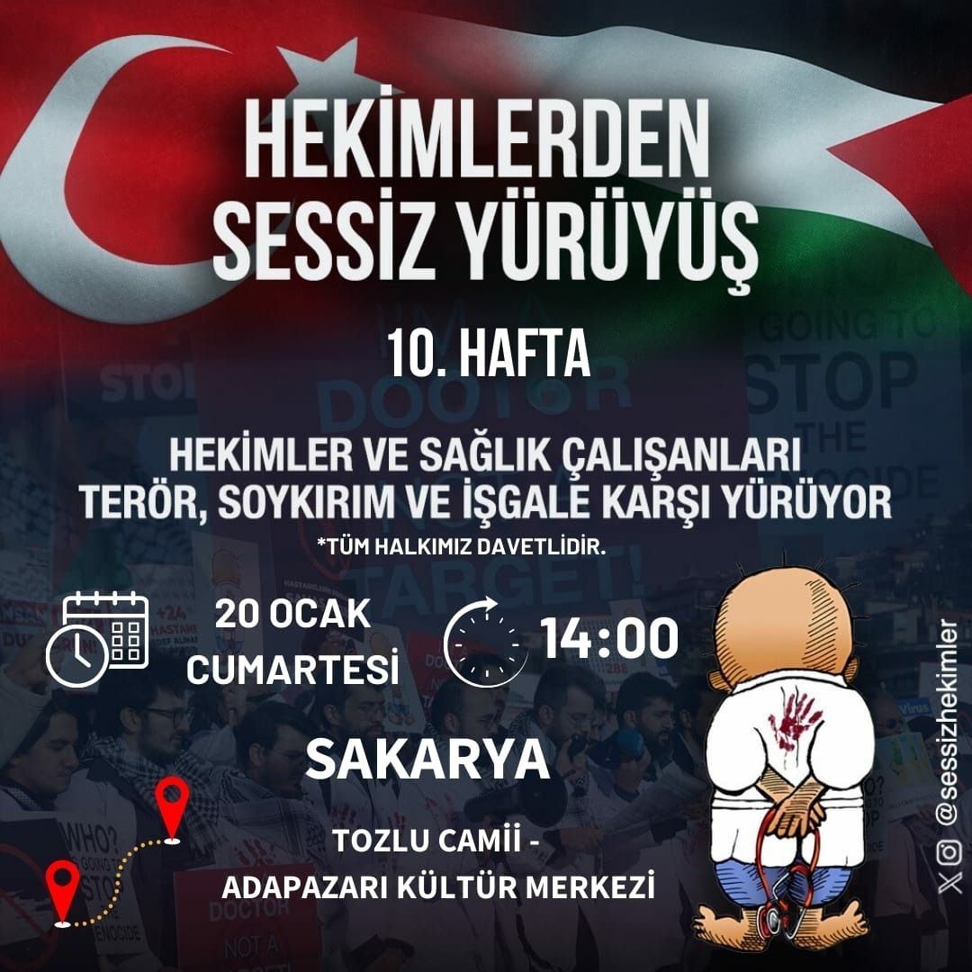 Sessiz Yürüyüş'ümüz 10. haftasında!