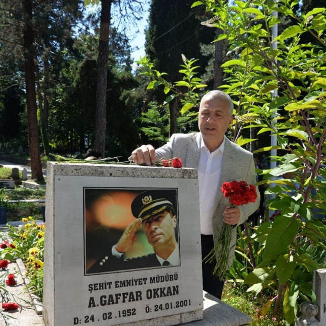 Şehit A.Gaffar Okkan Mezarı başında anılacak