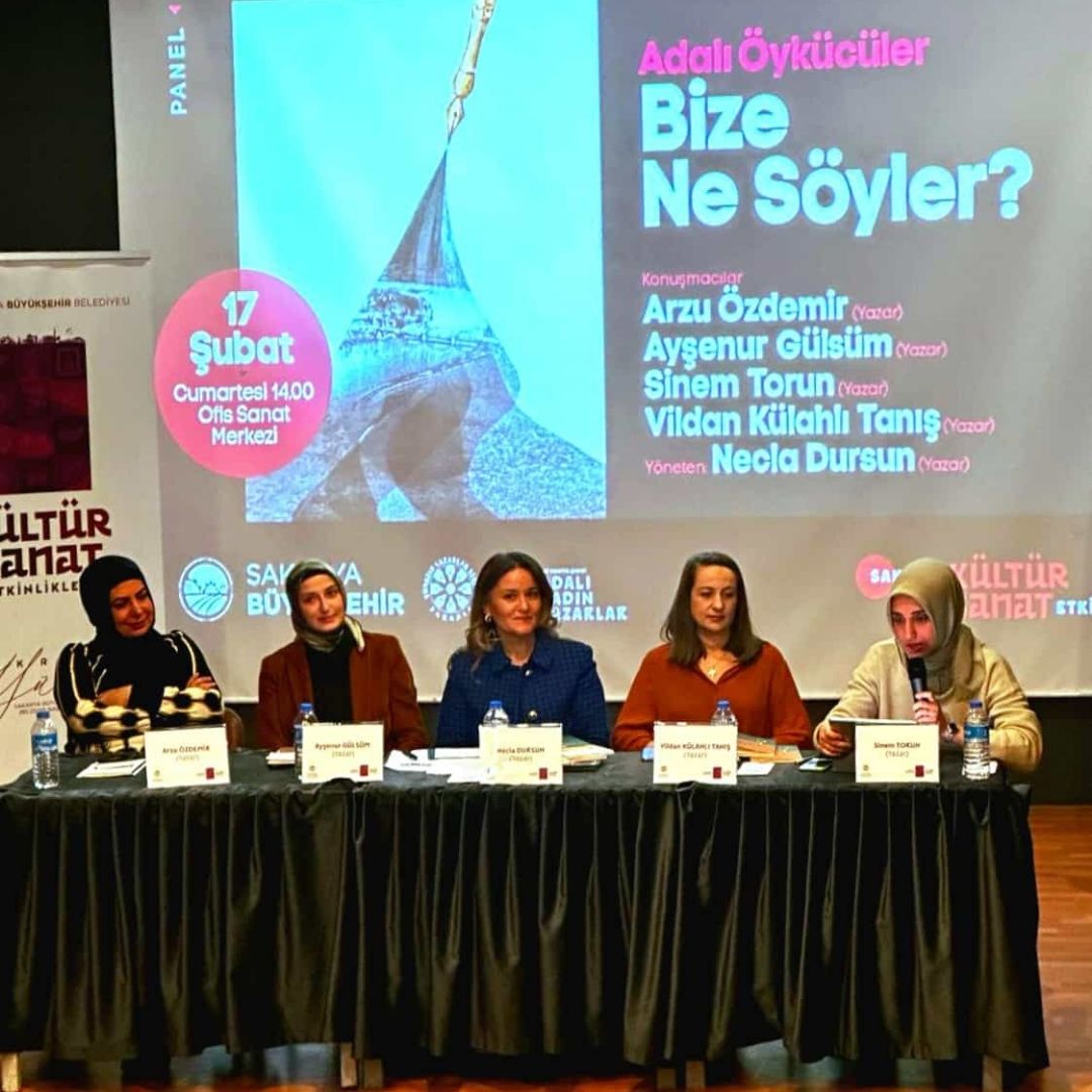 Sakarya'da 'Adalı Öykücüler Bize Ne Söyler' Paneli ve İmza Günü