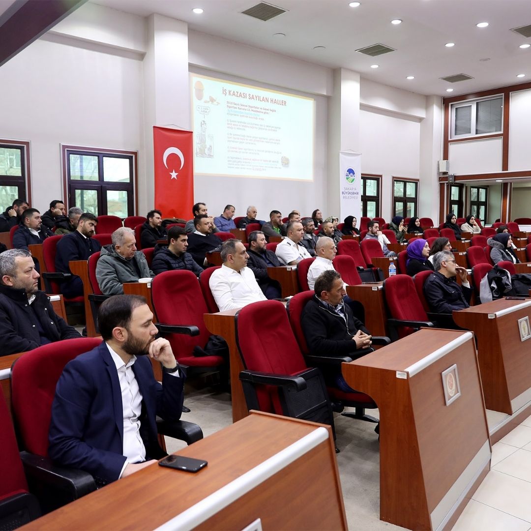 Büyükşehir personeli iş sağlığı konusunda yeni bir bilinç kazandı