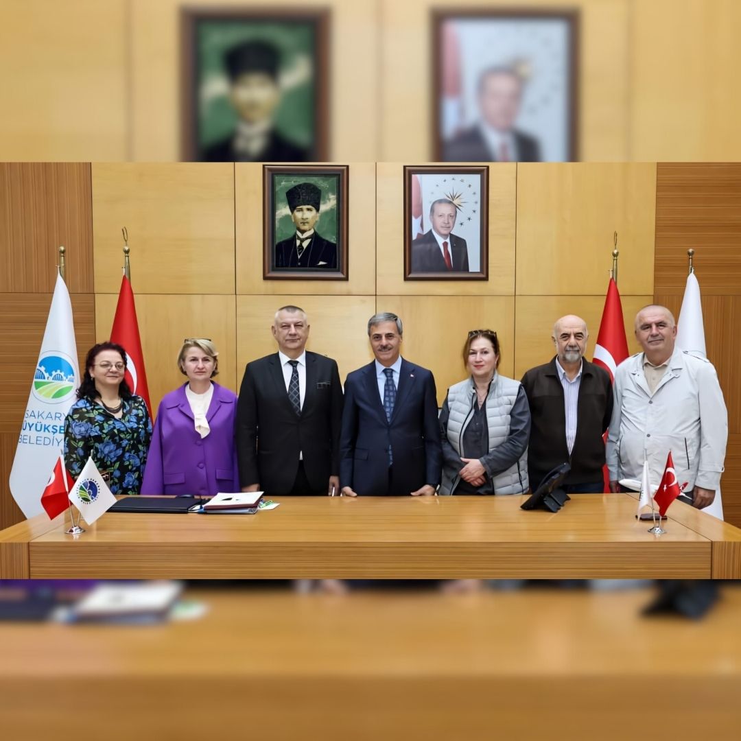 Sakarya Abhaz Derneği Başkanı Belediye Başkanını ziyaret etti