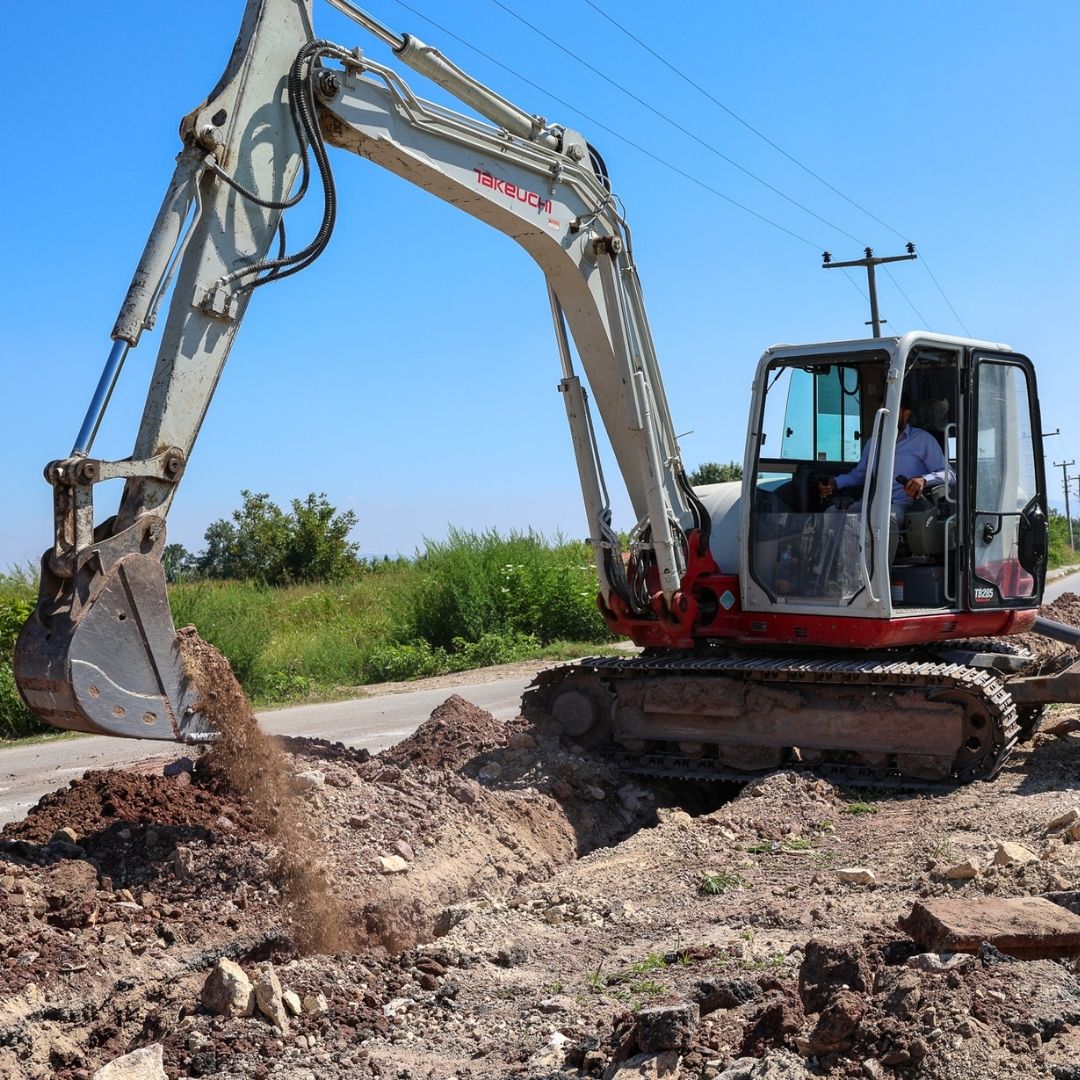 Yeşilyurt ve İlyaslar mahallelerine 3 bin 200 metrelik yeni içme suyu hattı