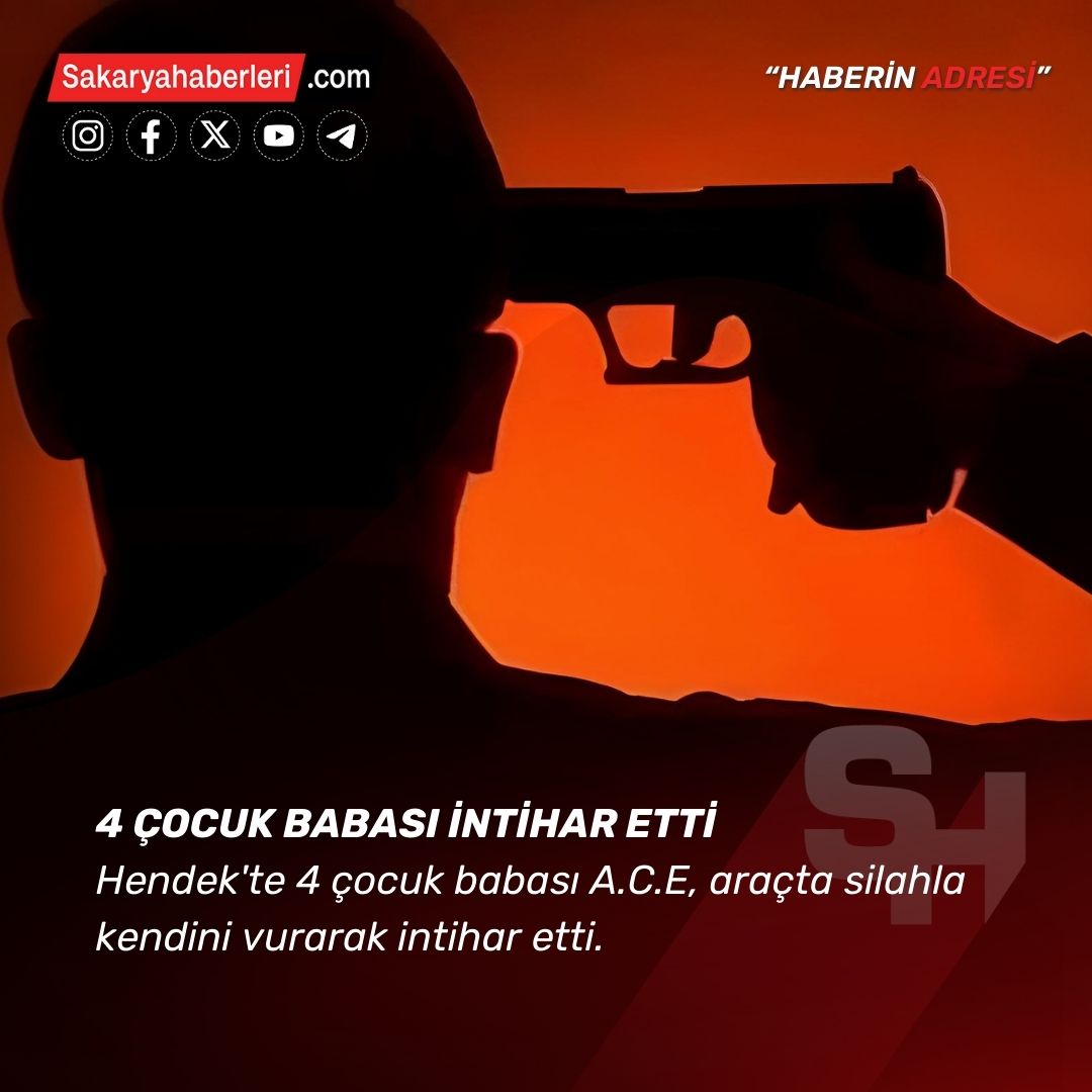 4 çocuk babası intihar etti