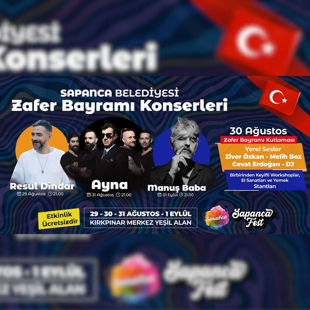 Sapanca da El Sanatları Festivali Başlıyor