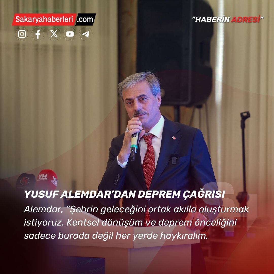 Yusuf Alemdar seslendi; “Gelin sokağında yürüdüğümüz şehri birlikte inşa edelim”