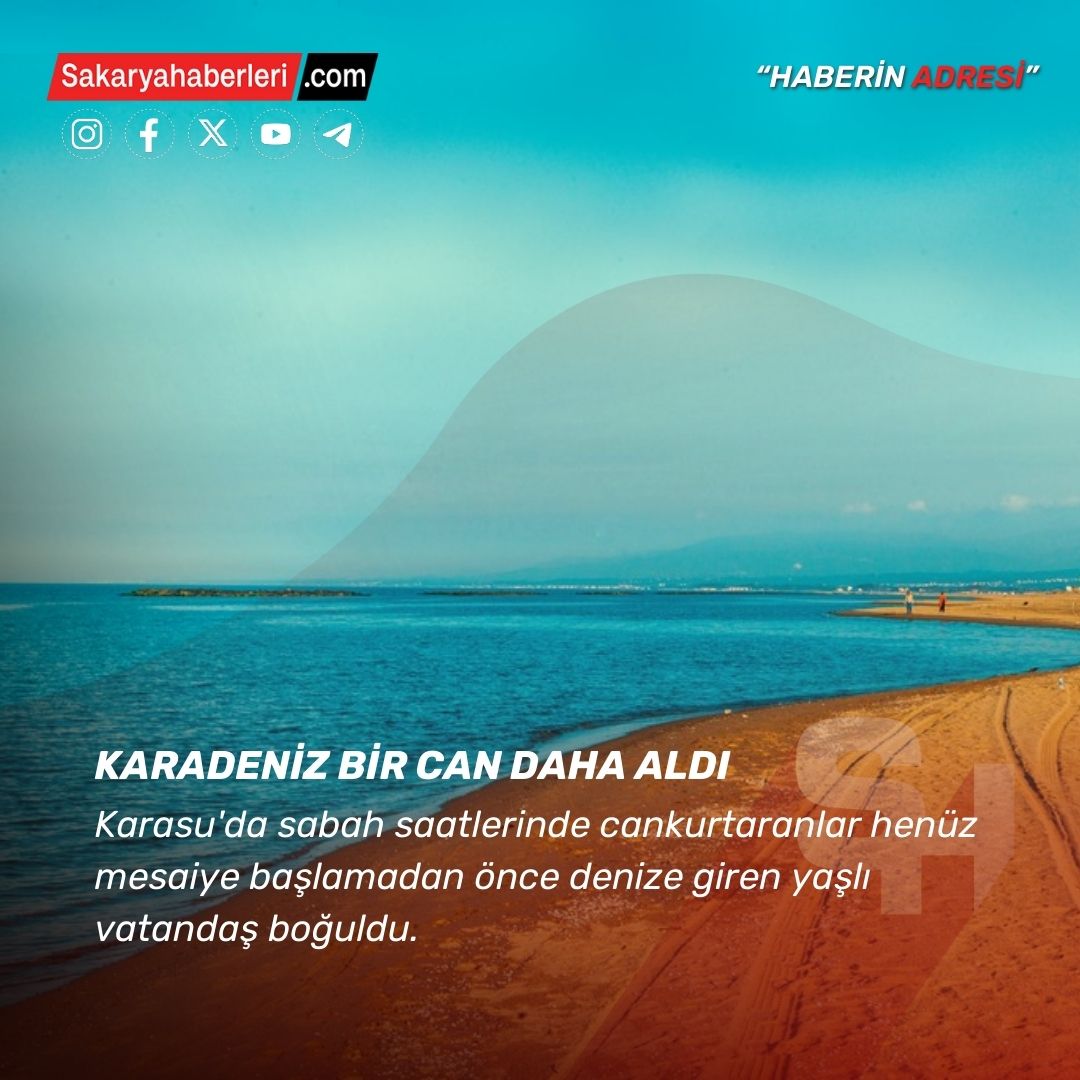 Karadeniz bir can daha aldı