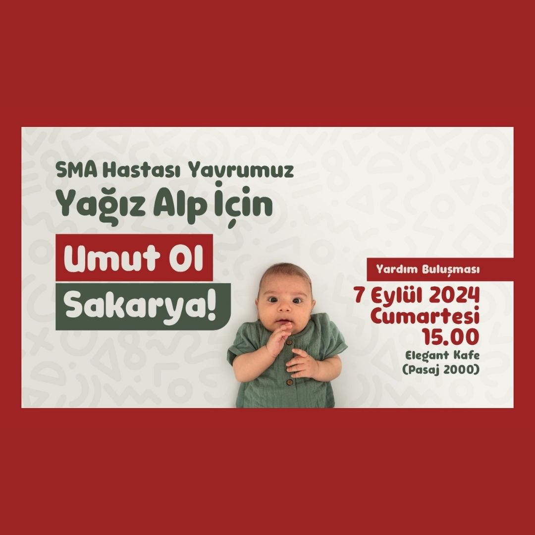 Sakarya SMA hastası Yağız Alp için tek yürek oluyor