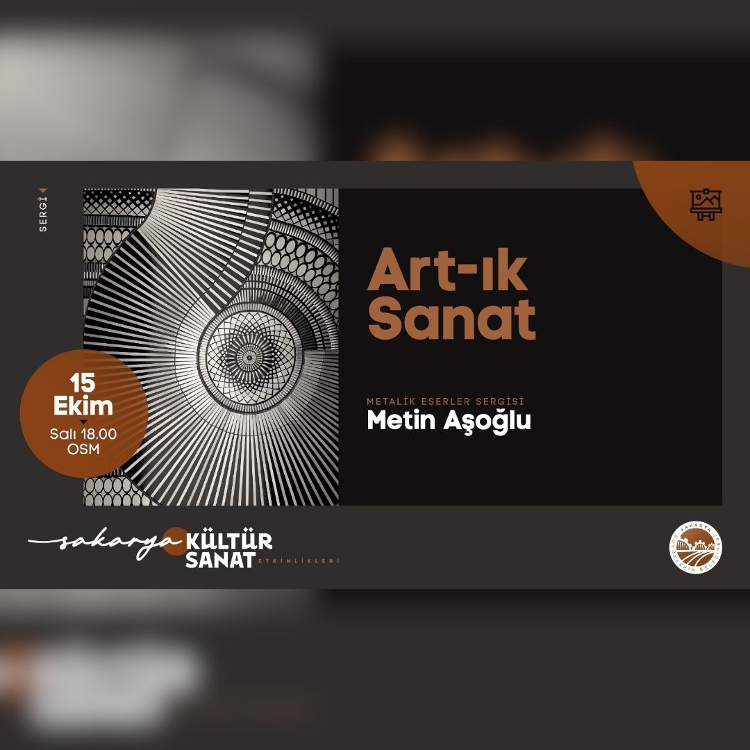 Metalik eserler sergisi ‘Art-ık Sanat’ OSM’de açılıyor