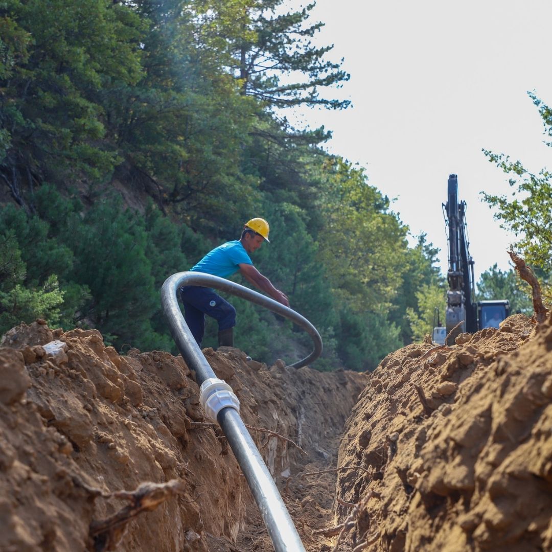 Kazımiye Mahallesi güçlü altyapıyla buluşuyor: 2 bin 700 metrelik yeni hat