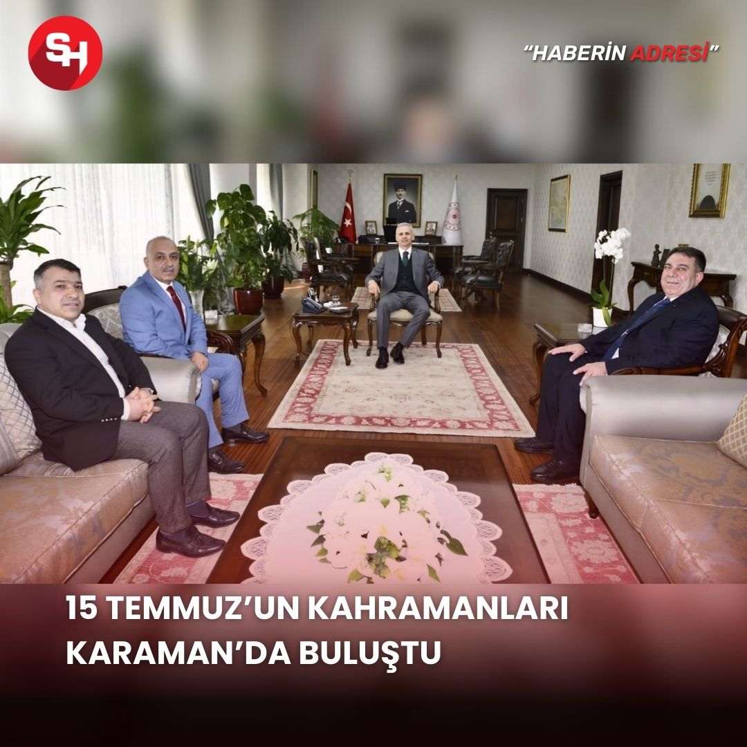 15 Temmuz’un Kahramanları Karaman’da buluştu