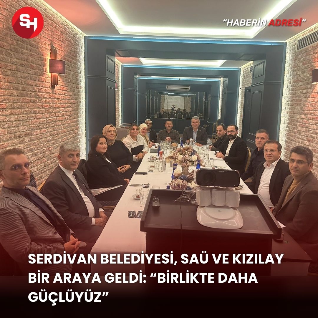 Serdivan Belediyesi, SAÜ ve Kızılay bir araya geldi: “Birlikte Daha Güçlüyüz”