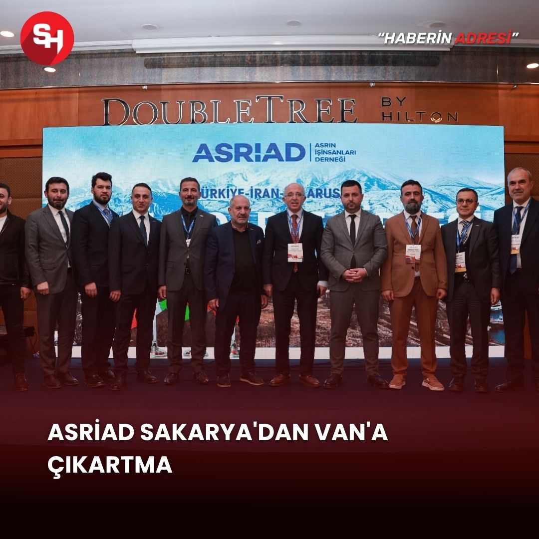 ASRİAD Sakarya'dan Van'a Çıkartma