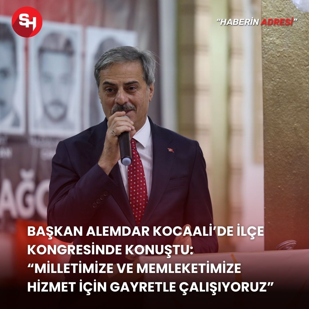 Başkan Alemdar: “Milletimize ve memleketimize hizmet için gayretle çalışıyoruz”