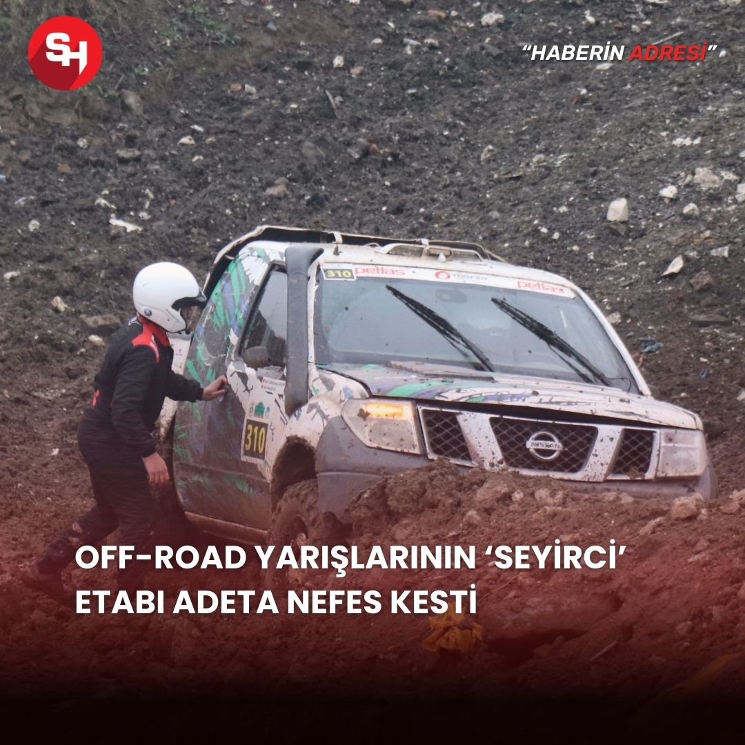 Off-road yarışlarının ‘seyirci’ etabı adeta nefes kesti