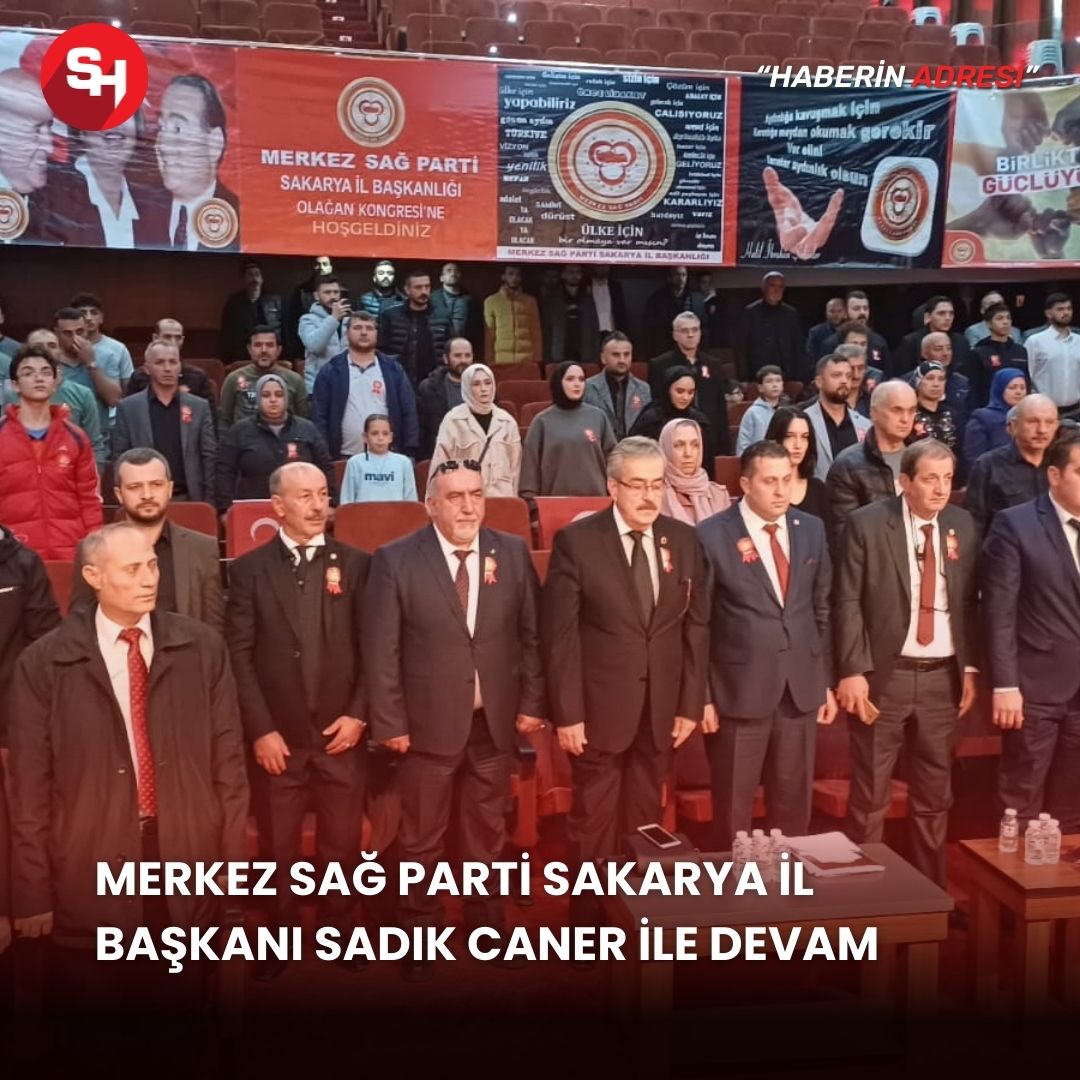 Merkez Sağ Parti Sakarya İl Başkanı Sadık Caner ile devam