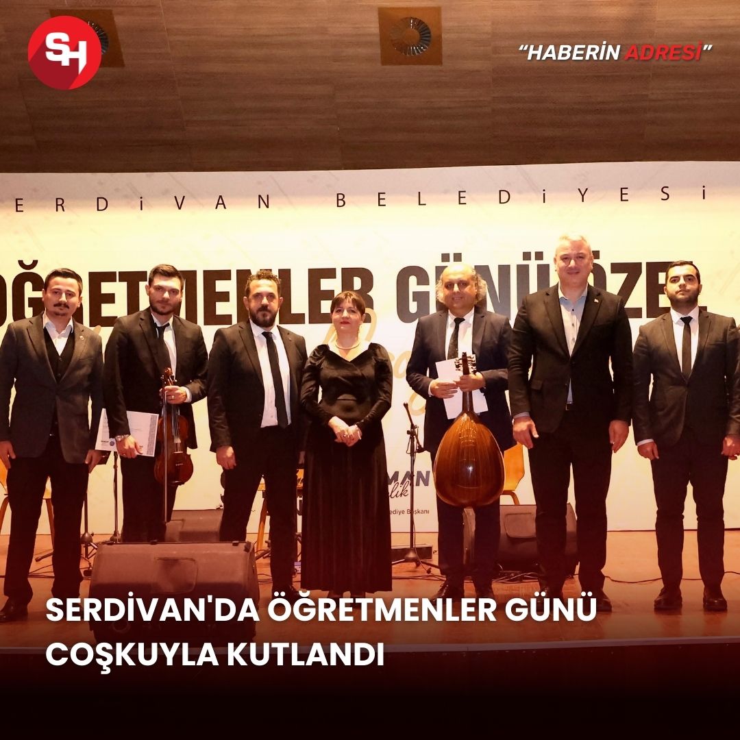 Serdivan'da Öğretmenler Günü coşkuyla kutlandı