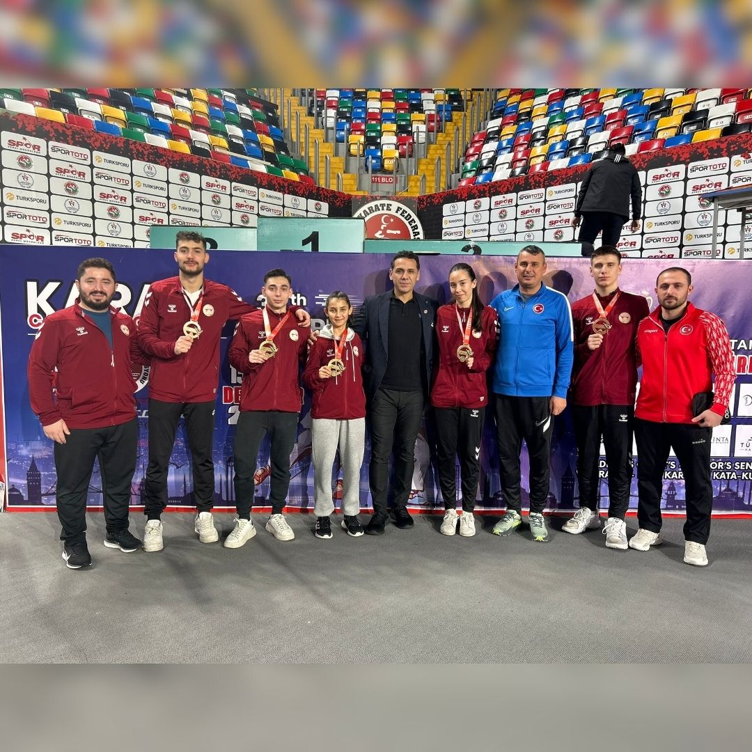 İstanbul'da Hendek rüzgarı: Uluslararası Karate Turnuvasında Hendek Karate Spor Kulübü'ne  madalya